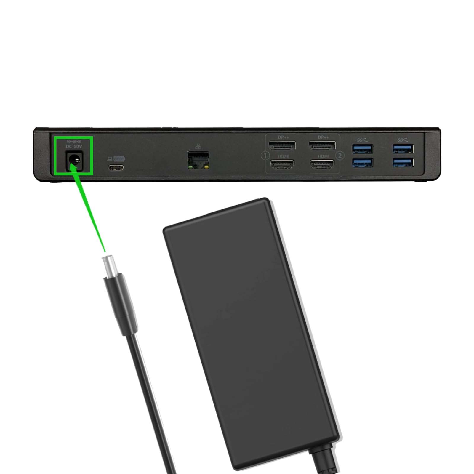 Amazon.com: PowerHOOD 135W AC/DC Adapter Compatible with